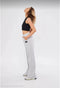 İki iplik Bol Paça Eşofman Pantalon - Gri