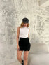 Şortlu Etek- Siyah