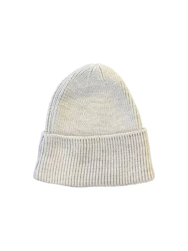 Unisex Dokuma Triko Bere - Beyaz