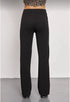 Kadın Siyah Palazzo Pantolon Oversize Kesim - Siyah