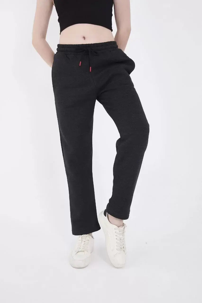 Unisex Üç İplik Basic Eşofman Pantolon - Antrasit